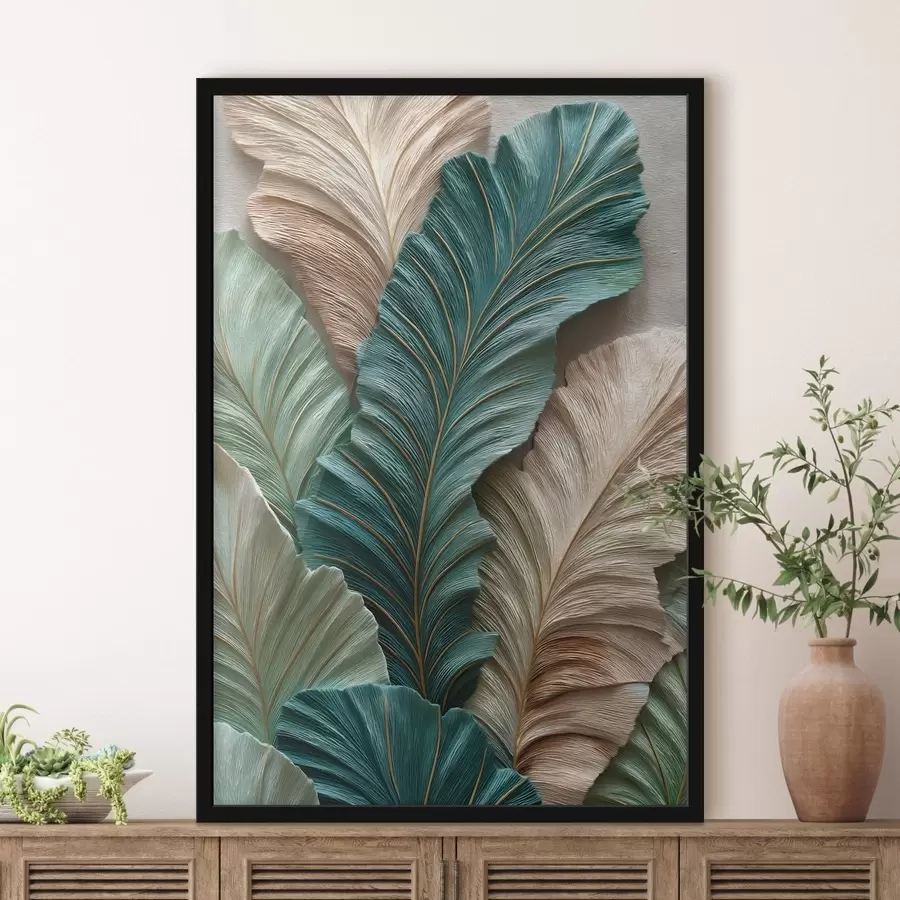 Fototapete Blätter f48258