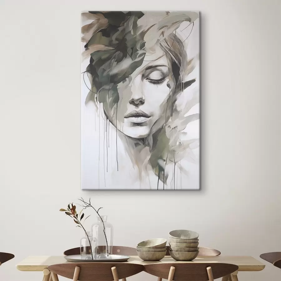 Wandbilder Abstraktes Porträt s48269