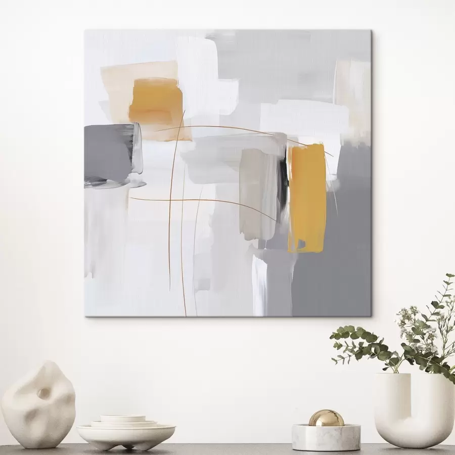 Wandbilder Abstraktion Nachahmung der Malerei s48271