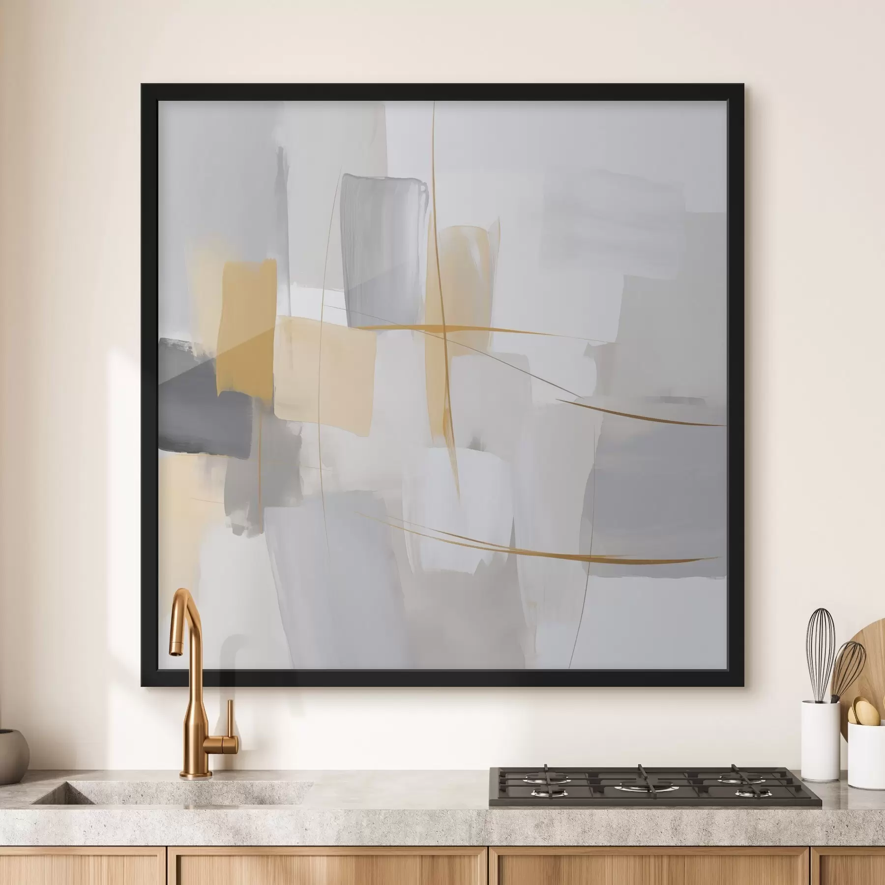 Fototapete Abstraktion Nachahmung der Malerei f48272