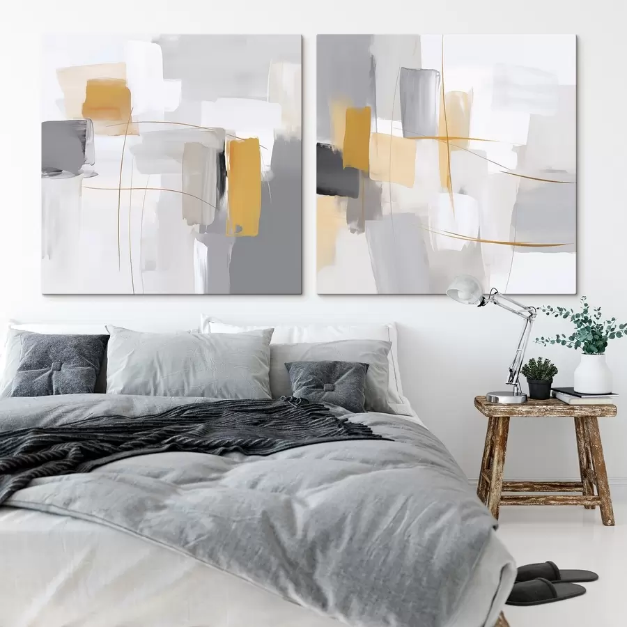 Wandbilder Abstraktion Nachahmung der Malerei m30170