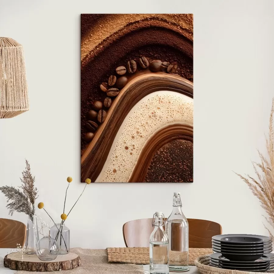 Wandbilder Kaffeeschichten s47959