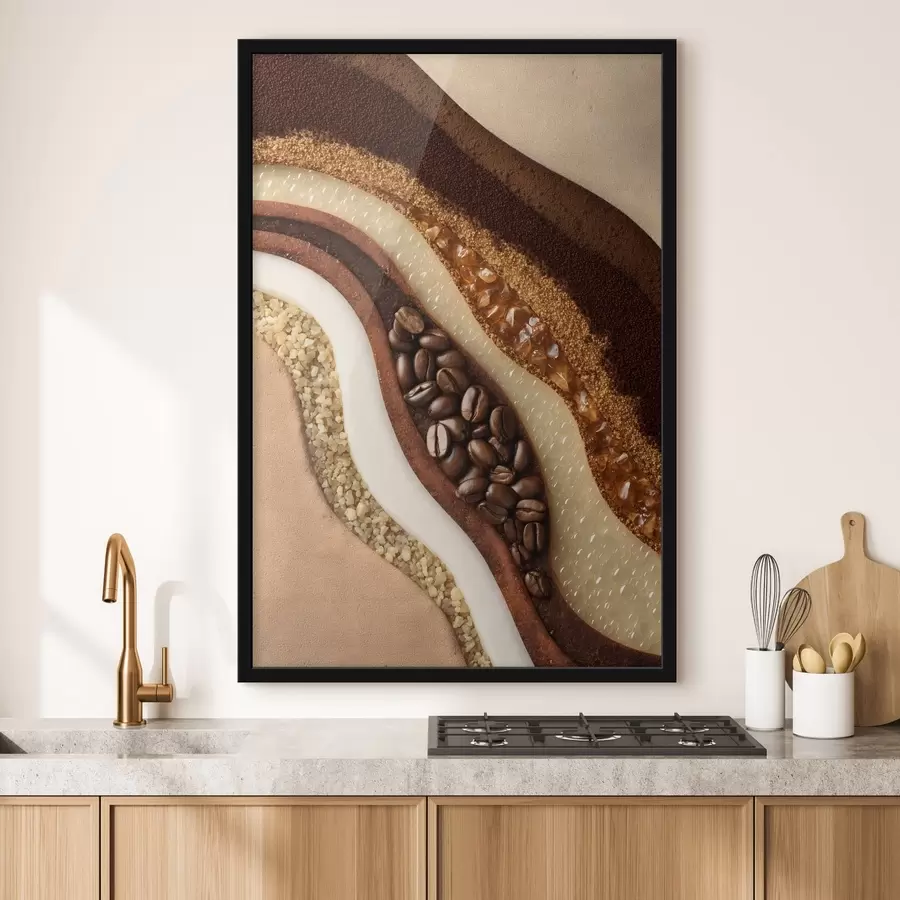 Fototapete Kaffeeschichten f47960