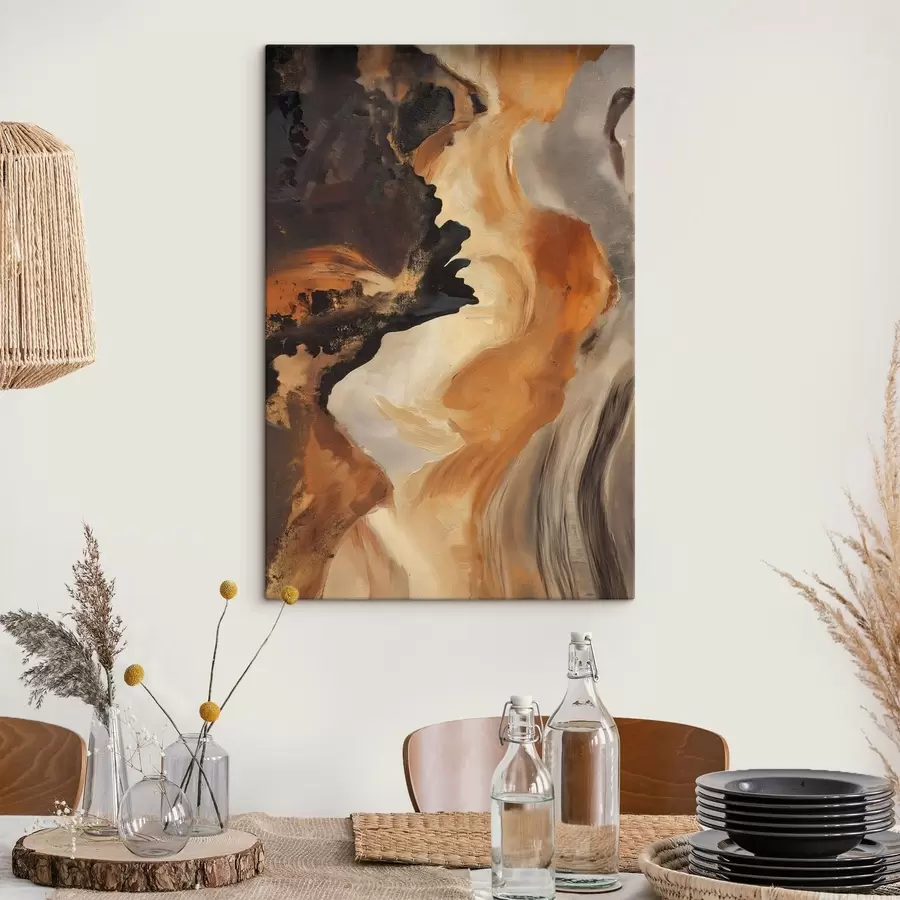 Wandbilder Abstrakte Pinselstriche s48302