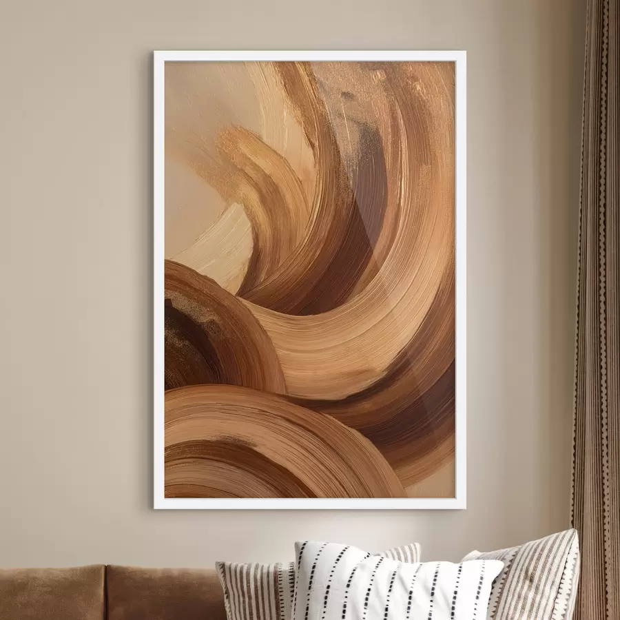 Fototapete Abstrakte Pinselstriche f48305