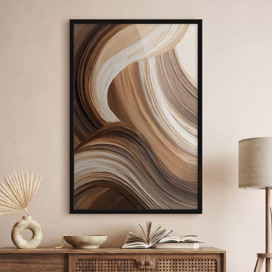 Fototapete Abstrakte Pinselstriche f48306