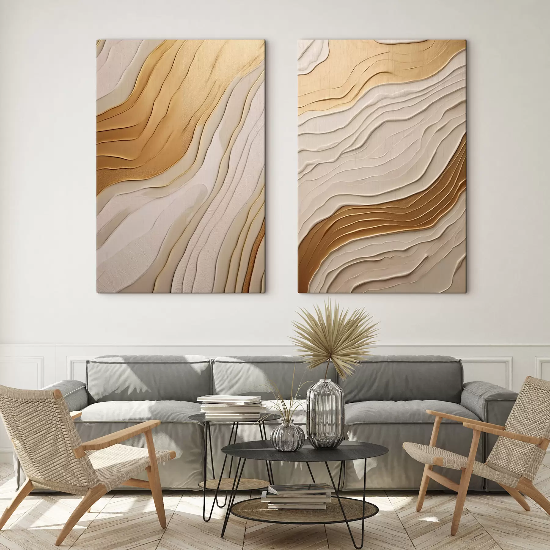 Wandbilder Abstrakte Wellen m30181