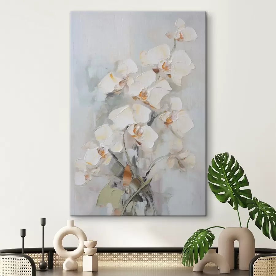 Wandbilder Orchideenzweig Imitation Malerei s48321