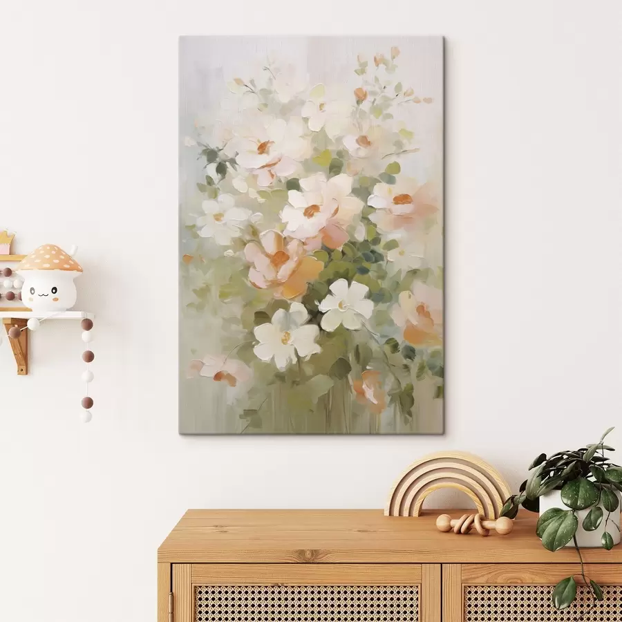 Wandbilder Blumen Nachahmung Malerei s48322