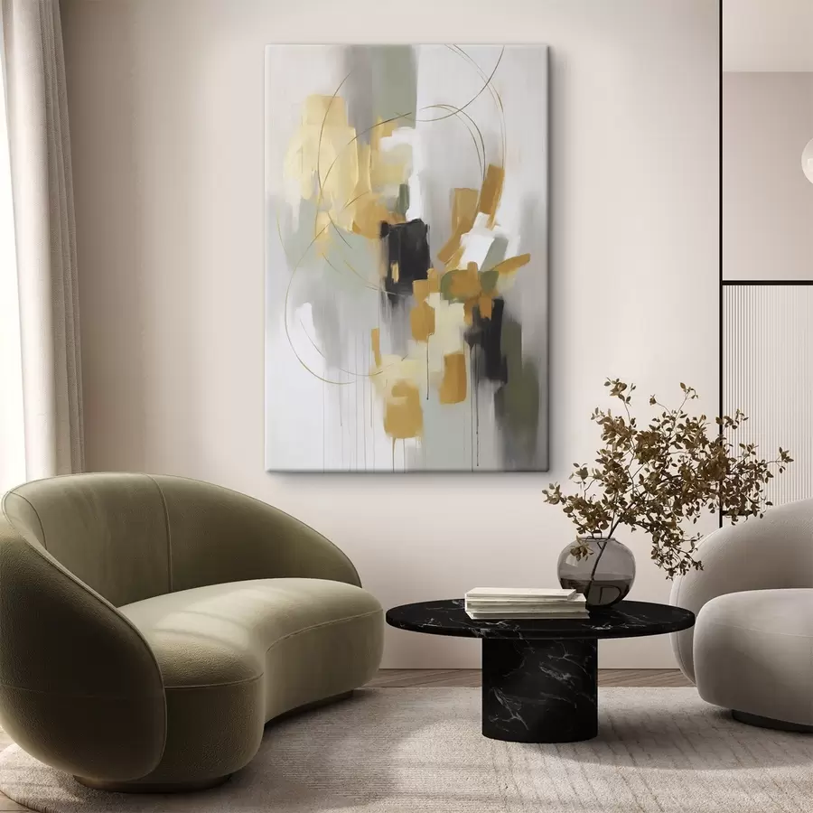 Wandbilder Abstraktion Nachahmung der Malerei s48324