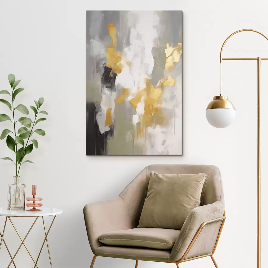 Wandbilder Moderne abstrakte Kunst, Nachahmung der Malerei s48325