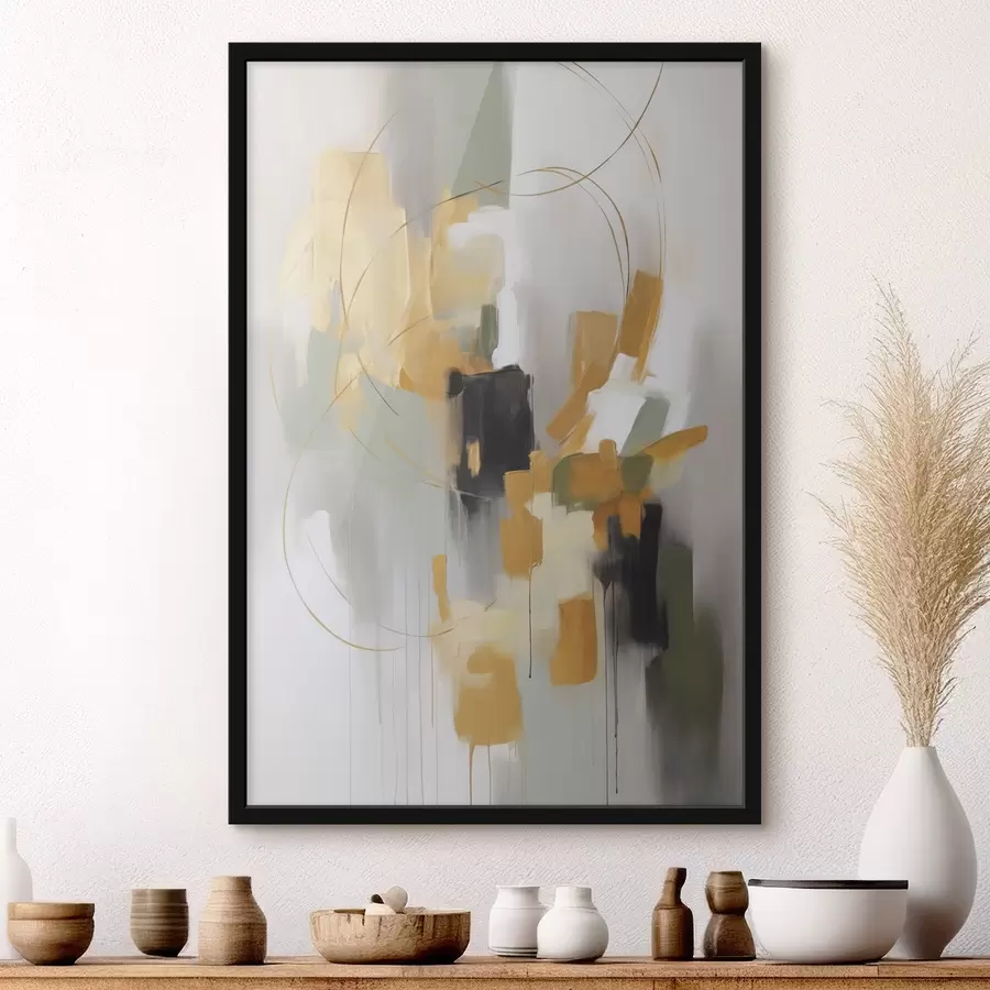 Fototapete Abstraktion Nachahmung der Malerei f48324