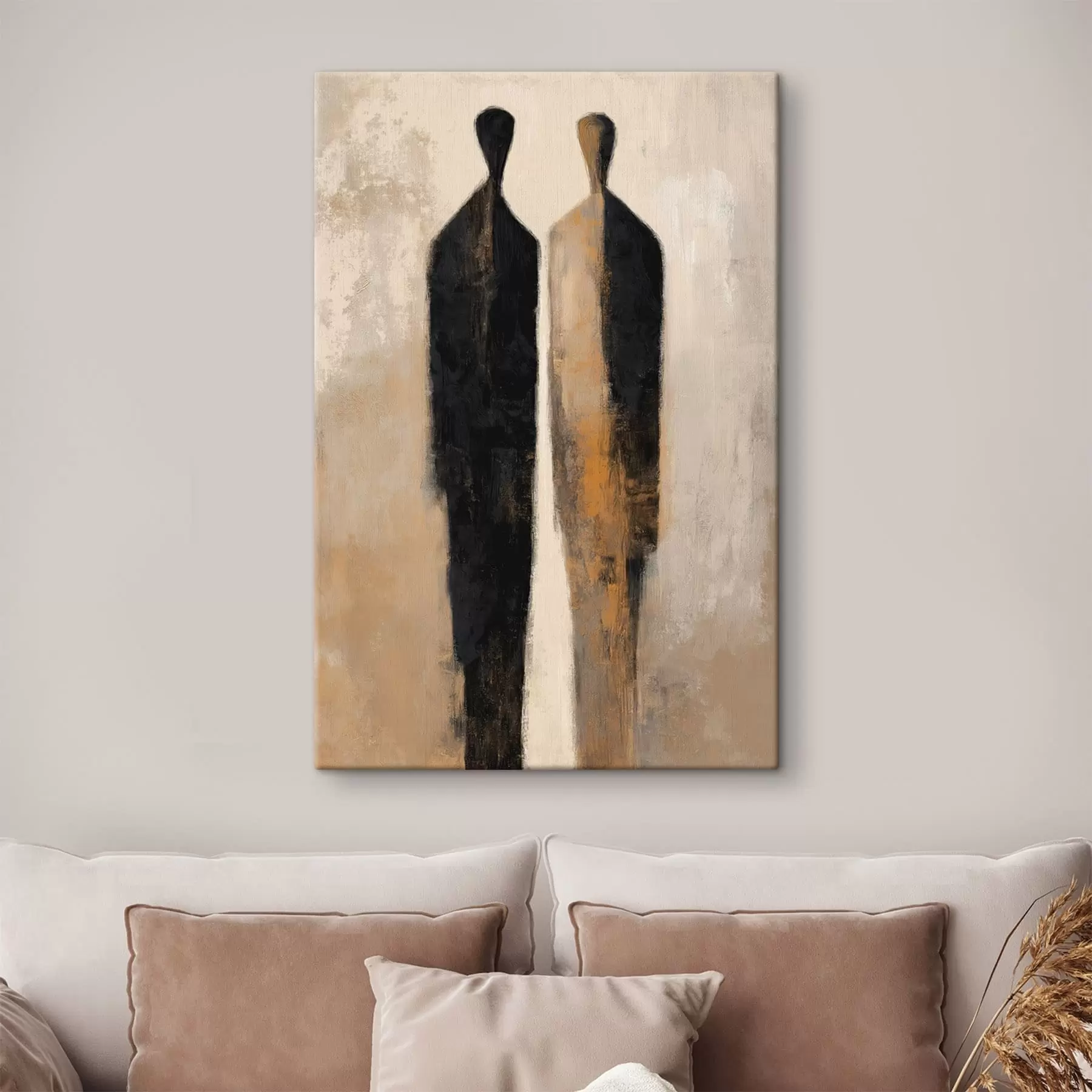 Wandbilder Abstrakte Silhouetten s48369