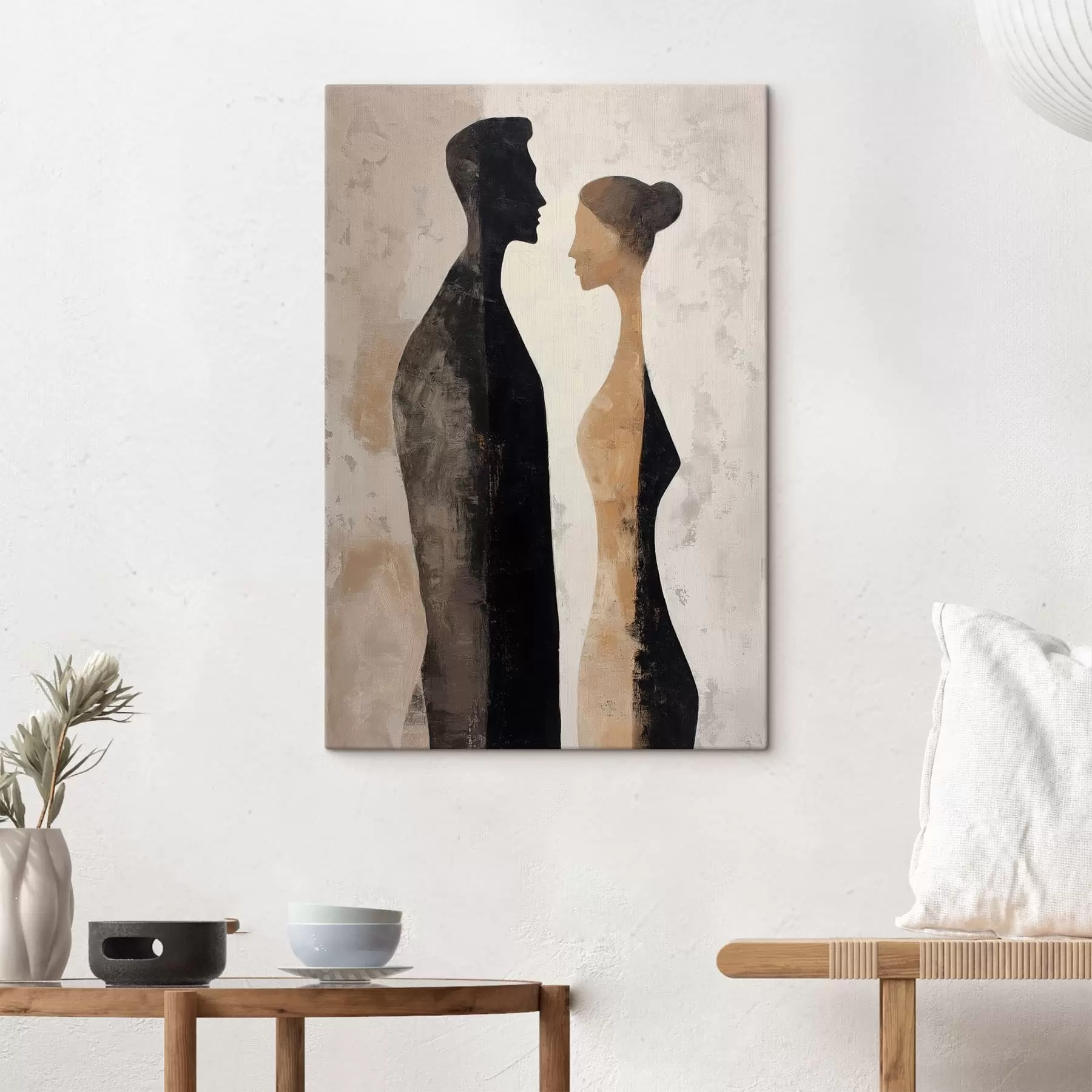 Wandbilder Abstrakte Silhouetten s48370