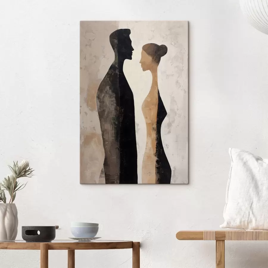 Wandbilder Abstrakte Silhouetten s48370