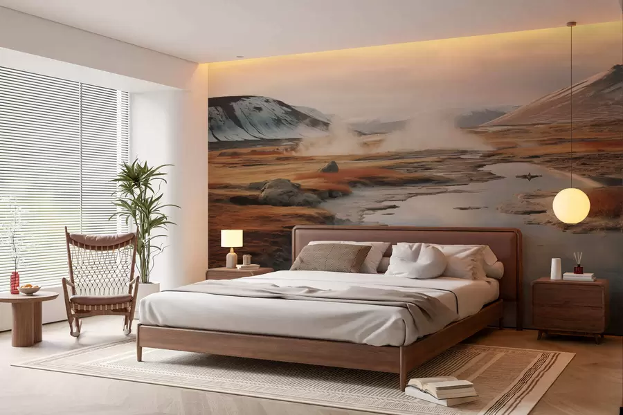 Fototapete Flusstal w05365