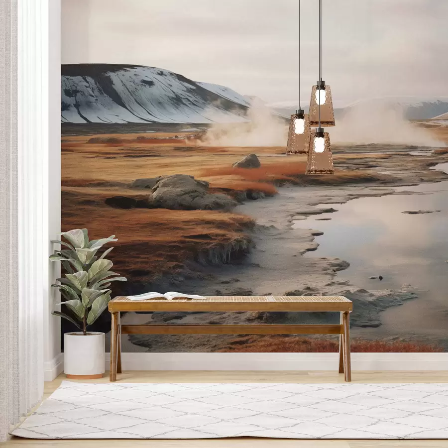 Fototapete Flusstal w05365