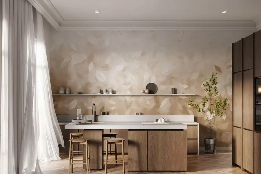 Fototapete Blattflüstern w05277