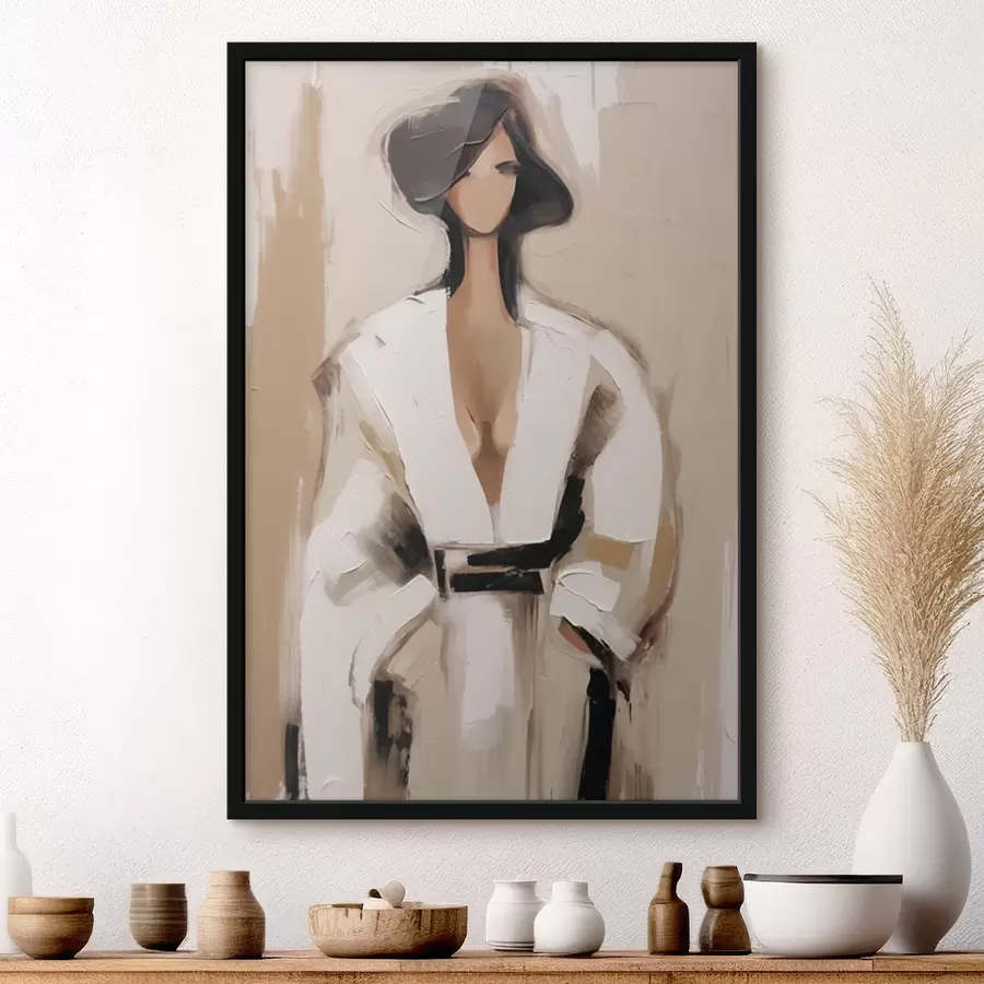 Fototapete Minimalistische Figurenkunst f48427