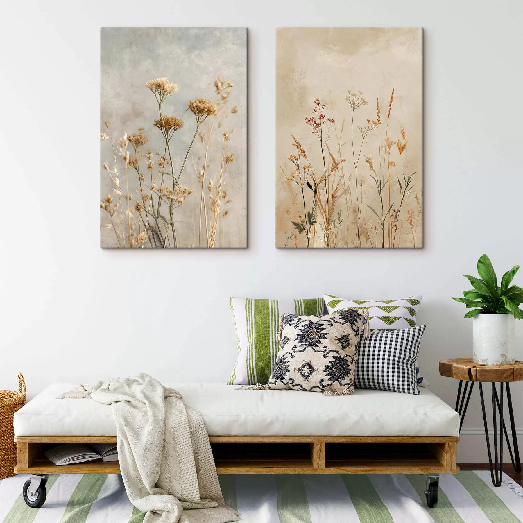 Wandbilder Geometrisches Cocktail-Set m30223