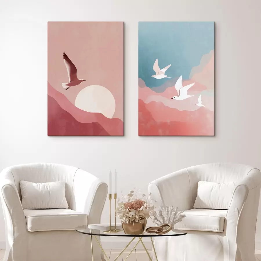 Wandbilder Tropisches Cocktail-Set m30227