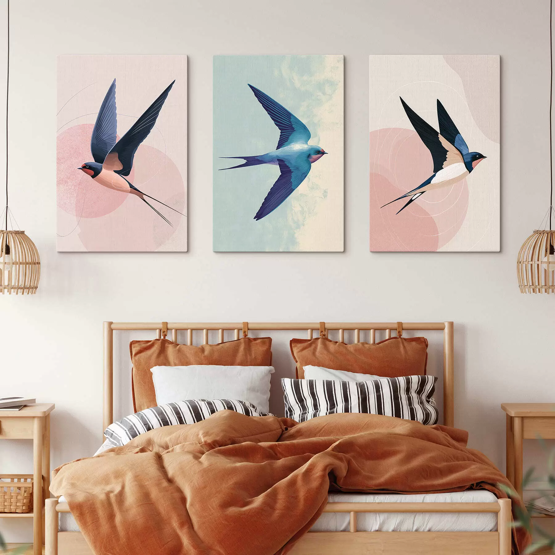 Wandbilder Tropisches Cocktail-Set m30232