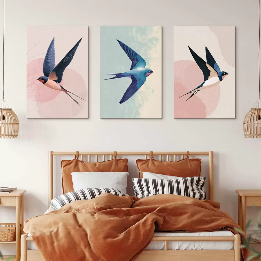 Wandbilder Tropisches Cocktail-Set m30232