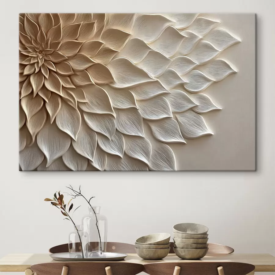 Wandbilder Blumenmuster s48425