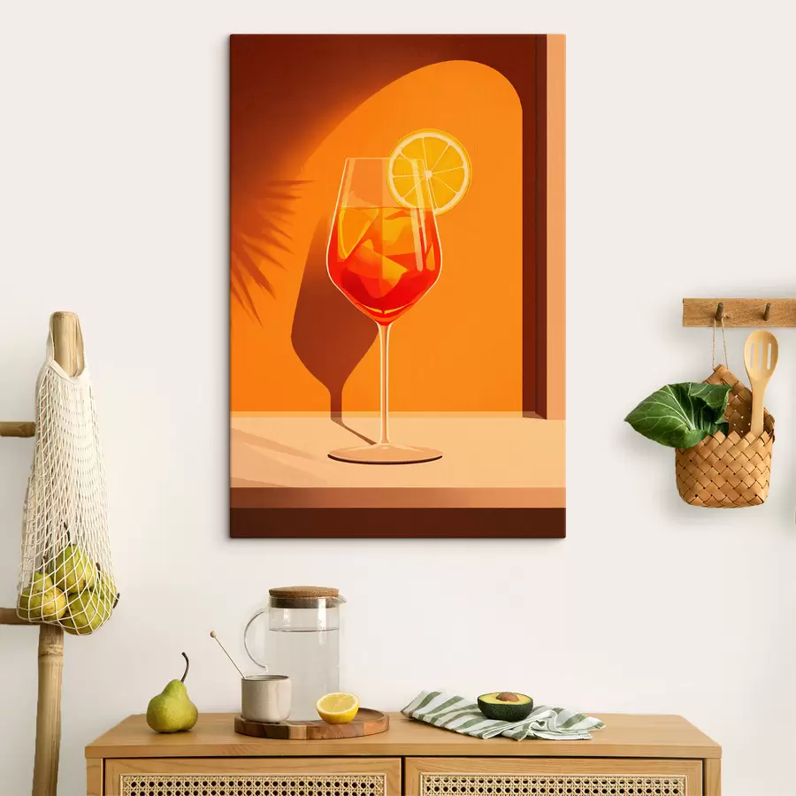 Wandbilder Cocktail mit Zitrusfrüchten s48432