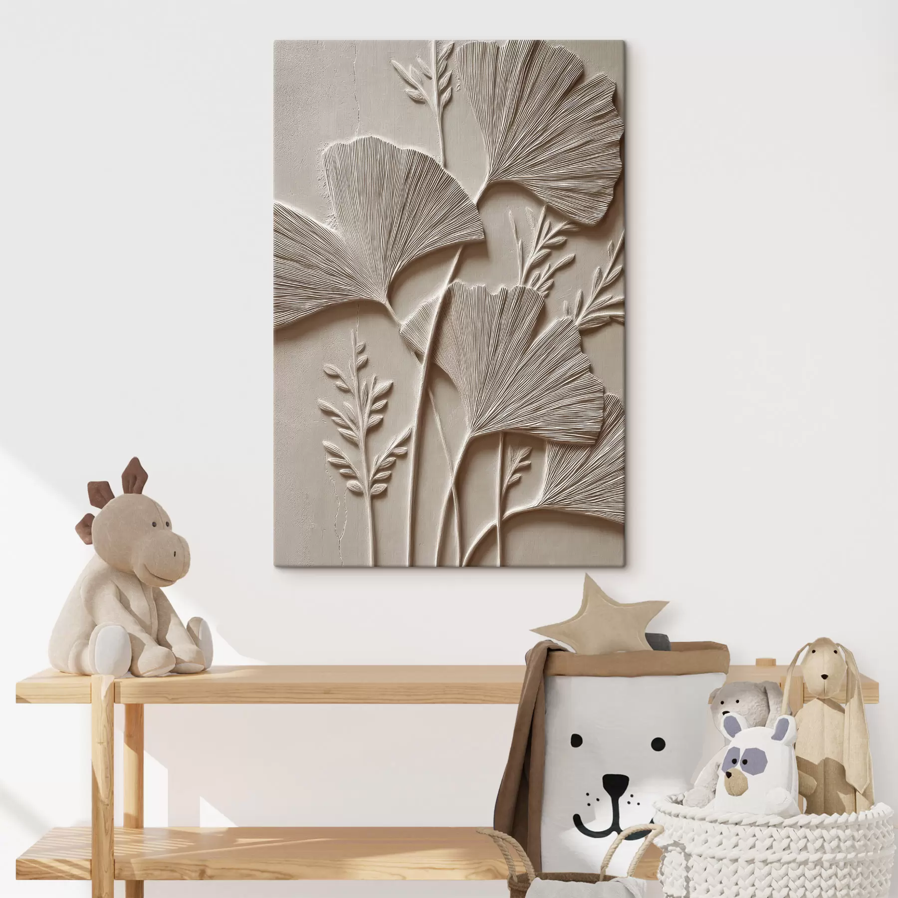 Wandbilder Botanische Wandtextur s48449