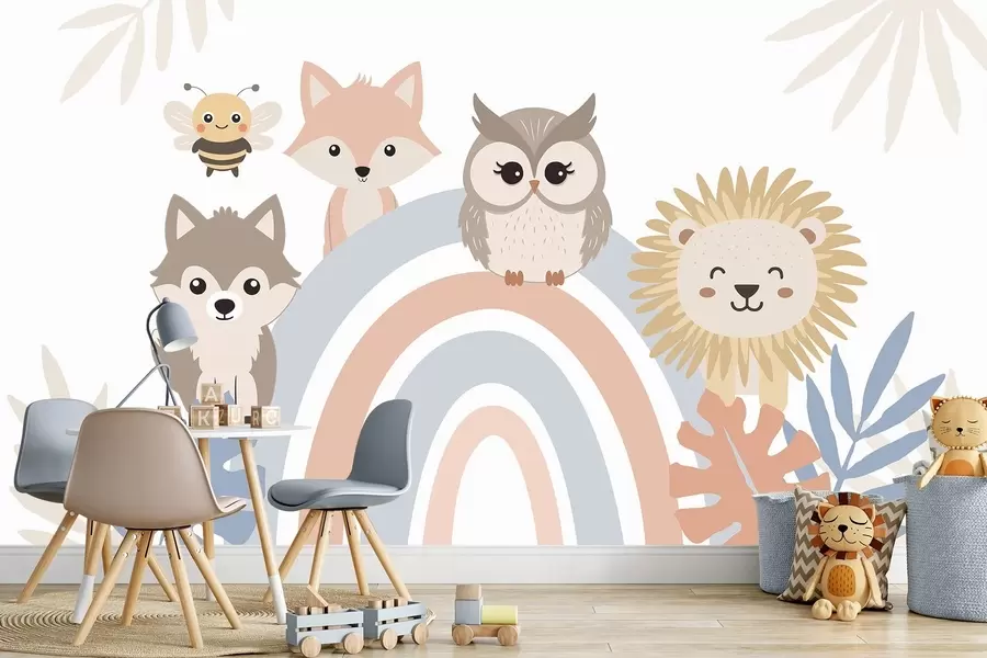 Fototapete Niedliche Tiere w05399v1