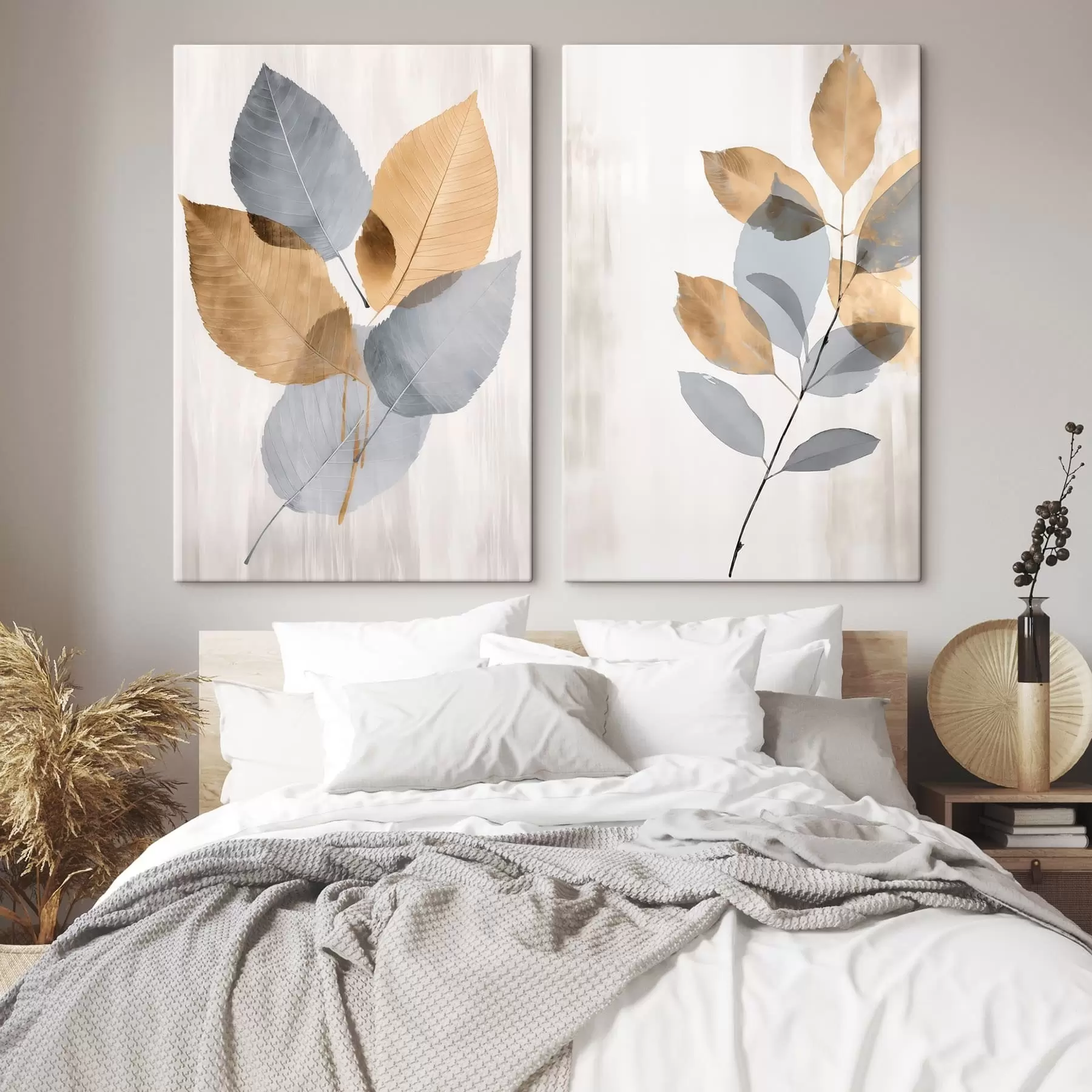 Wandbilder Zweige mit Blättern m30153