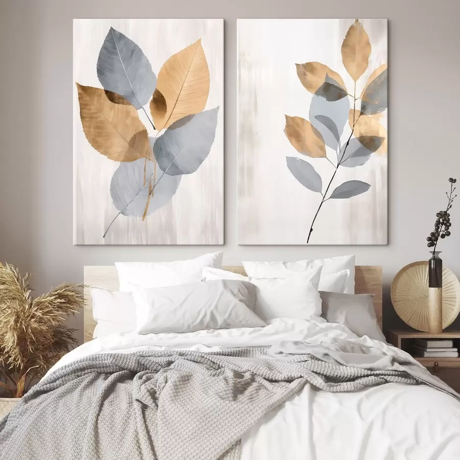 Wandbilder Zweige mit Blättern m30153