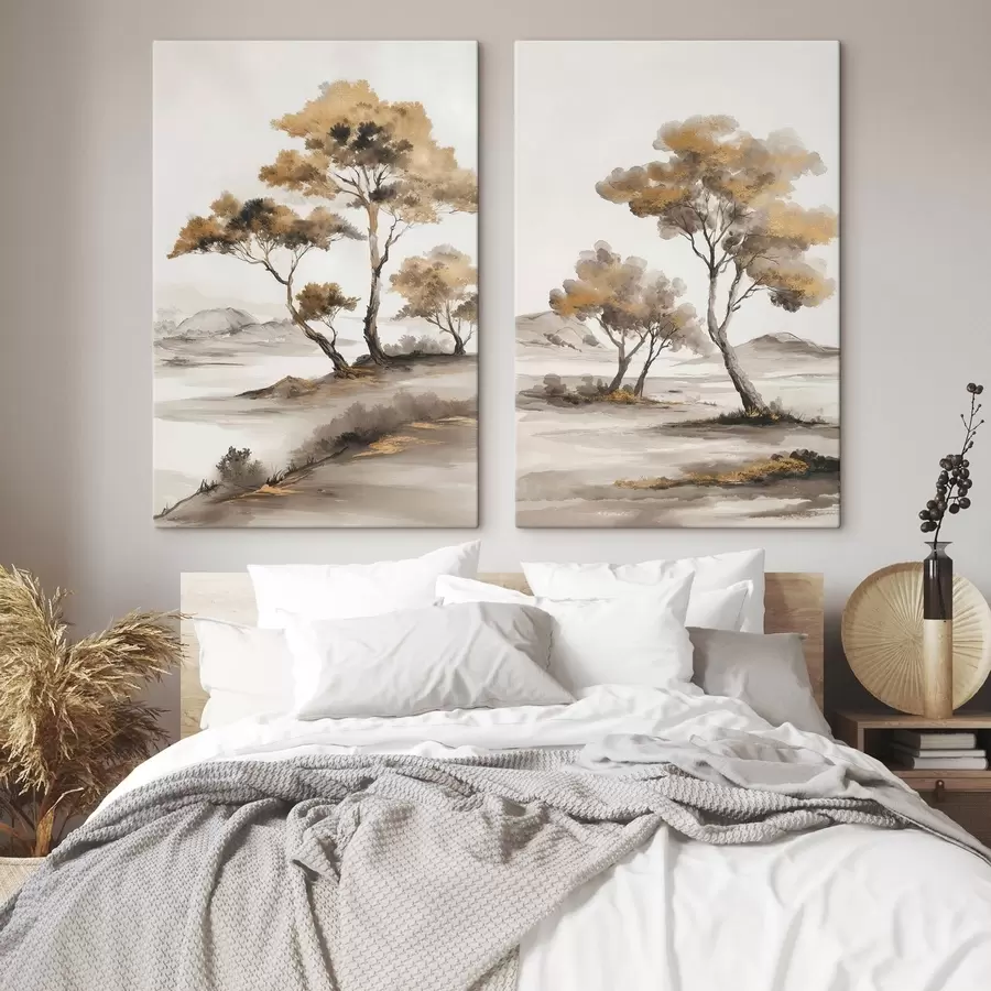 Wandbilder Landschaft mit Bäumen m30154