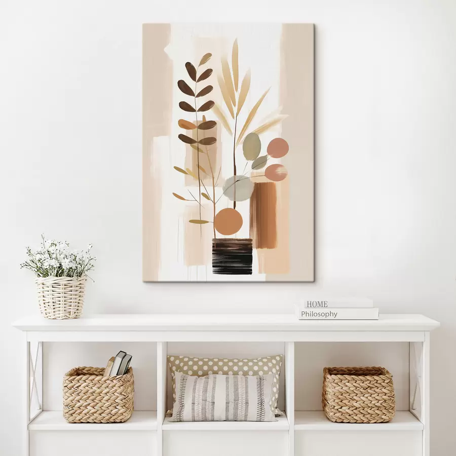 Wandbilder Abstrakte botanische Komposition s48517