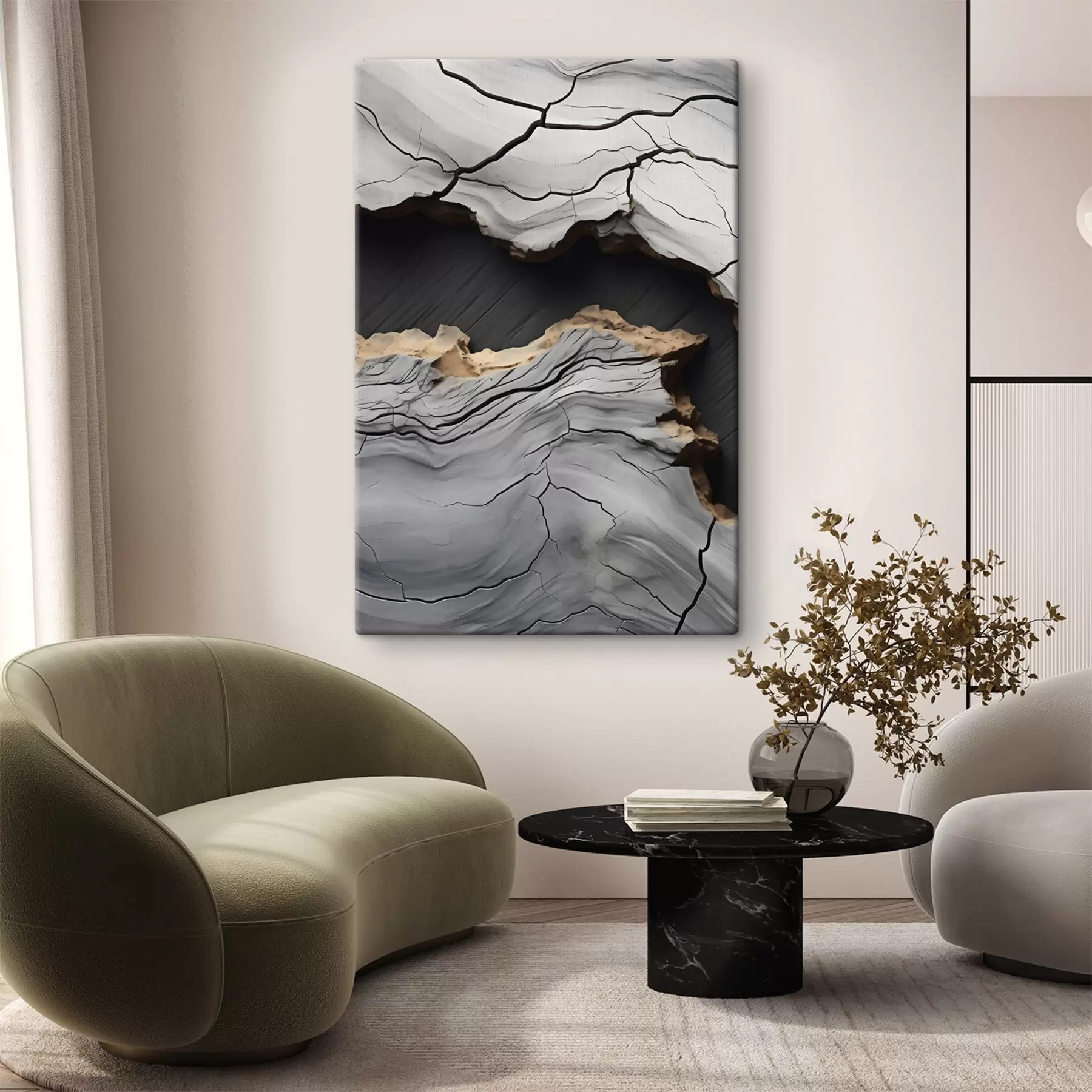 Wandbilder Die Tiefe des Steins s48541