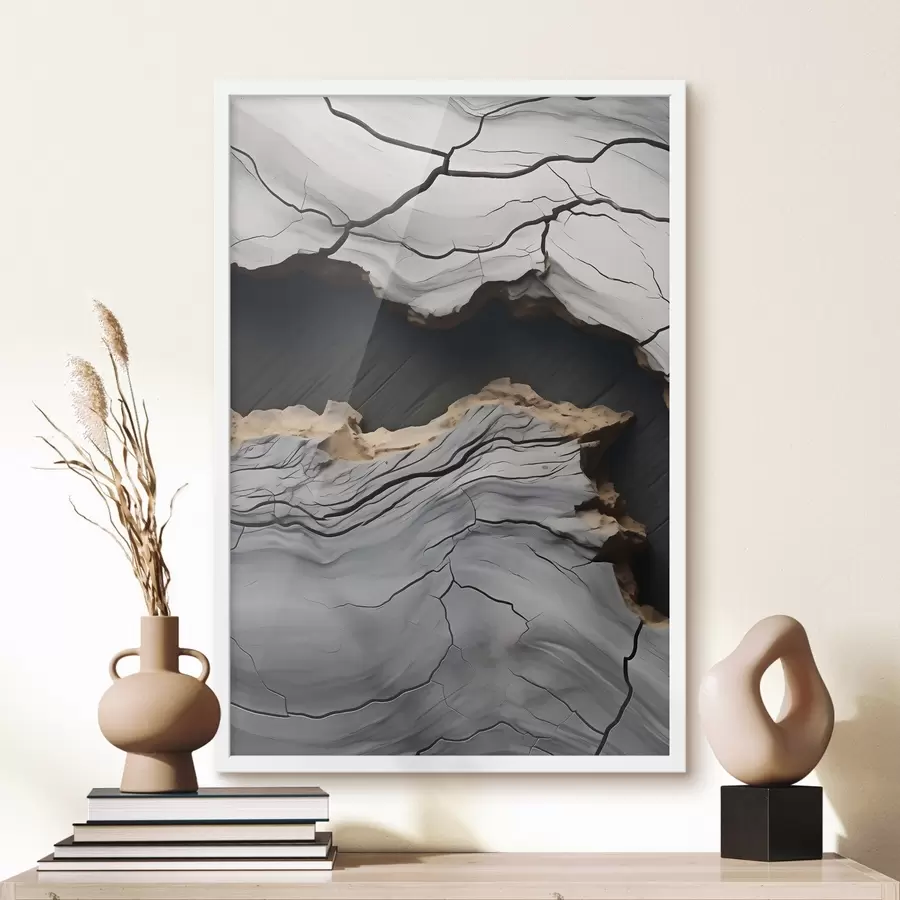 Fototapete Die Tiefe des Steins f48541