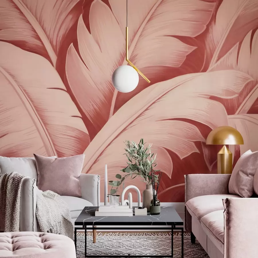 Fototapete Große Bananenblätter w04991v1