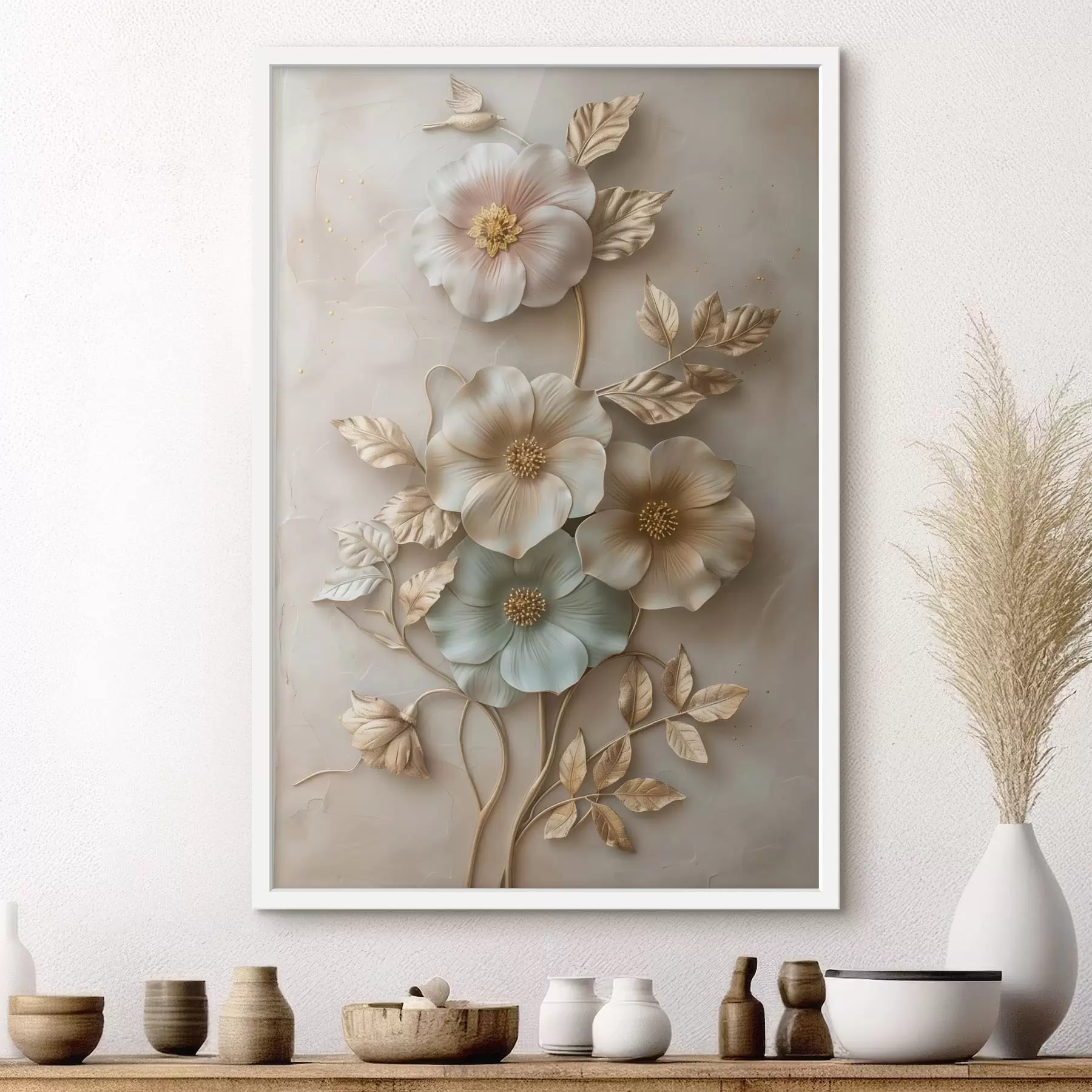 Fototapete ein abstraktes Frauengesicht im Profil f48528