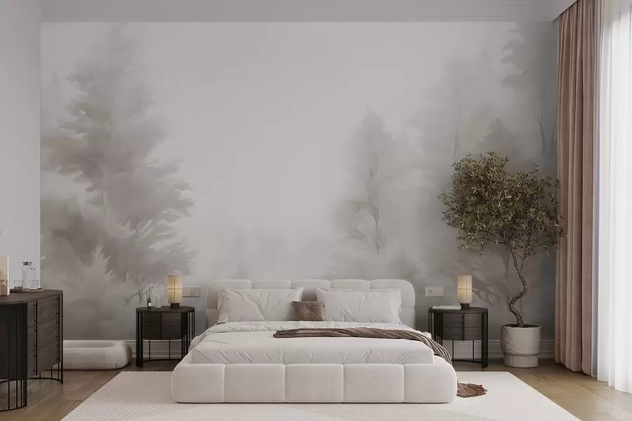 Fototapete Abstrakter Wald w05420v1