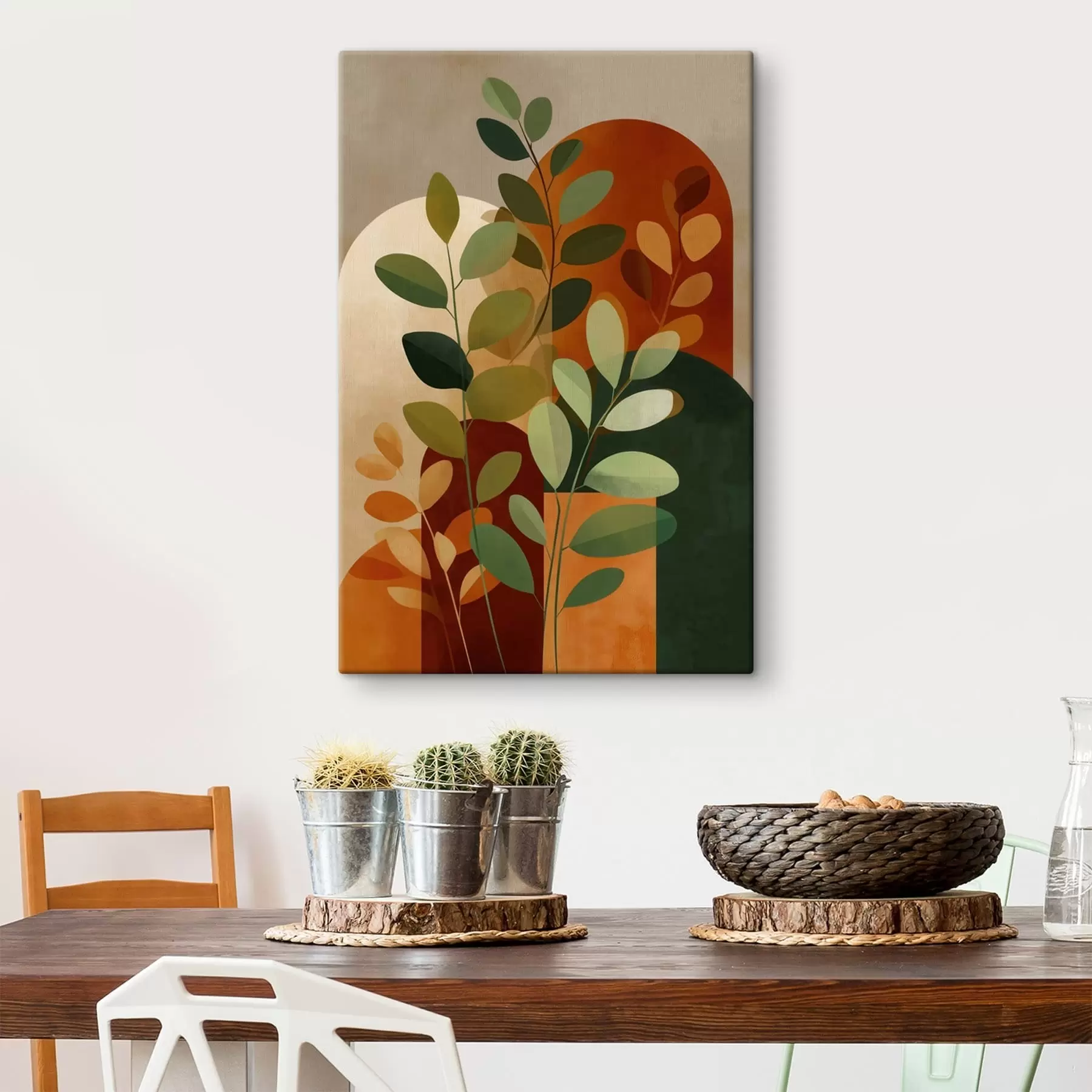 Wandbilder Abstrakte Pflanzenblätter s48560