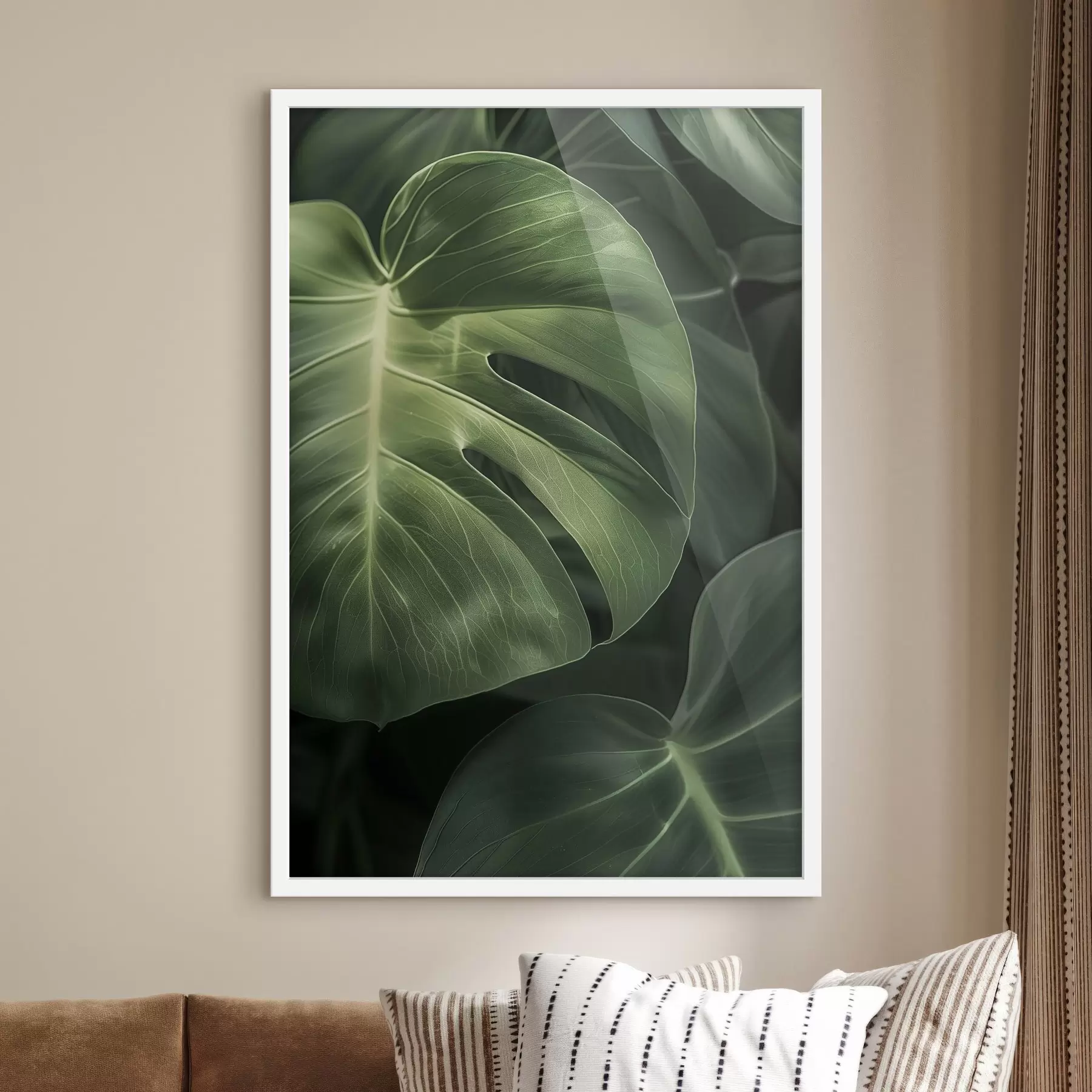 Fototapete Große tropische Blätter f48578