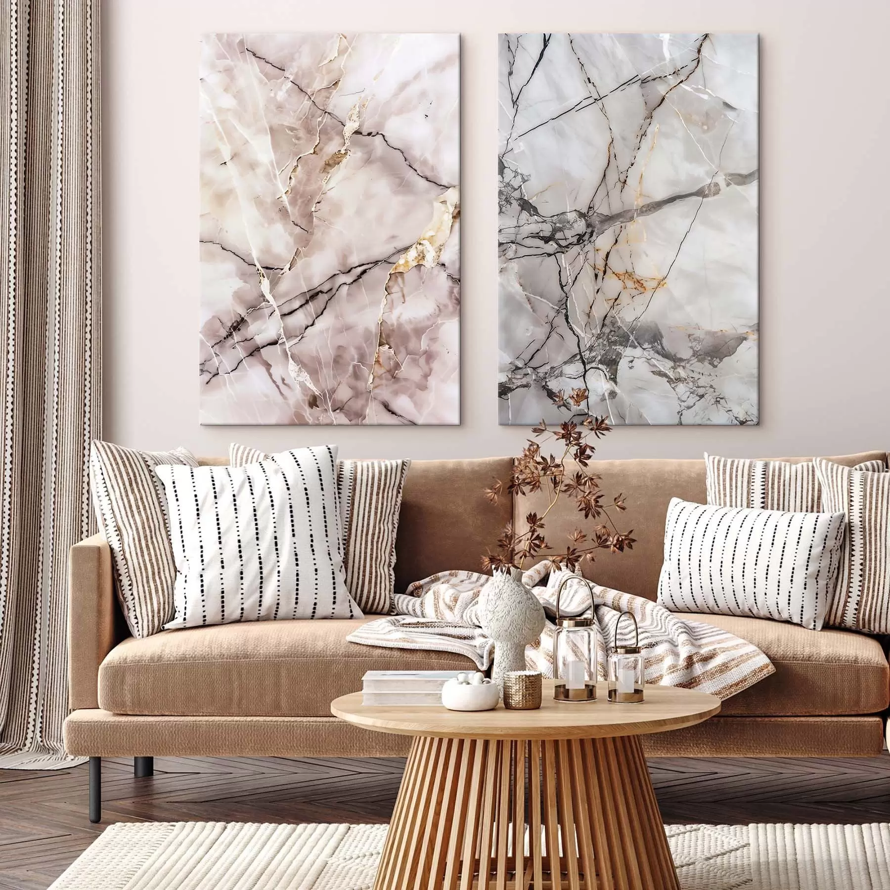 Wandbilder Steinstruktur, luxuriöser Stil m30271