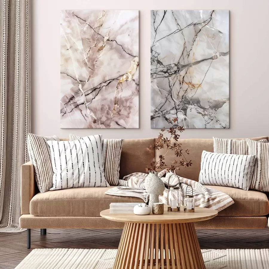 Wandbilder Steinstruktur, luxuriöser Stil m30271