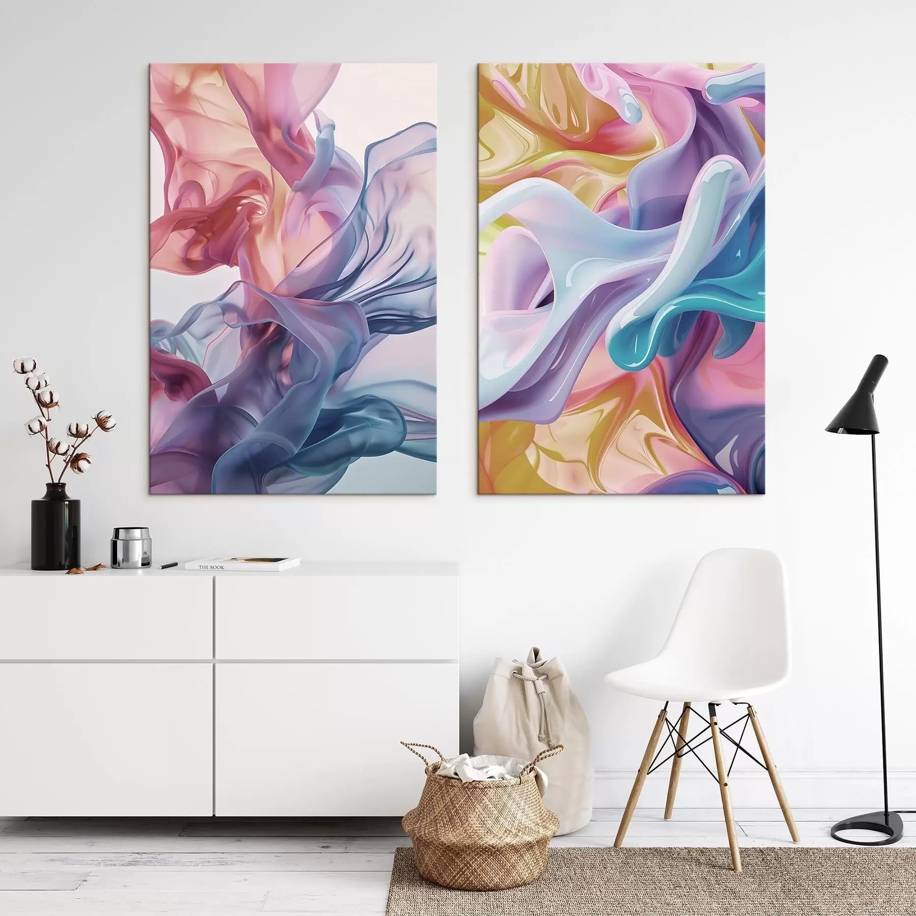 Wandbilder Bunte Formen m30276