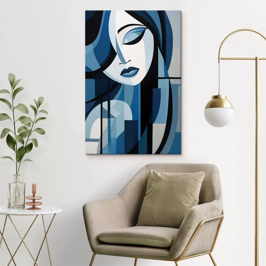 Wandbilder Abstraktes Gesicht s48661