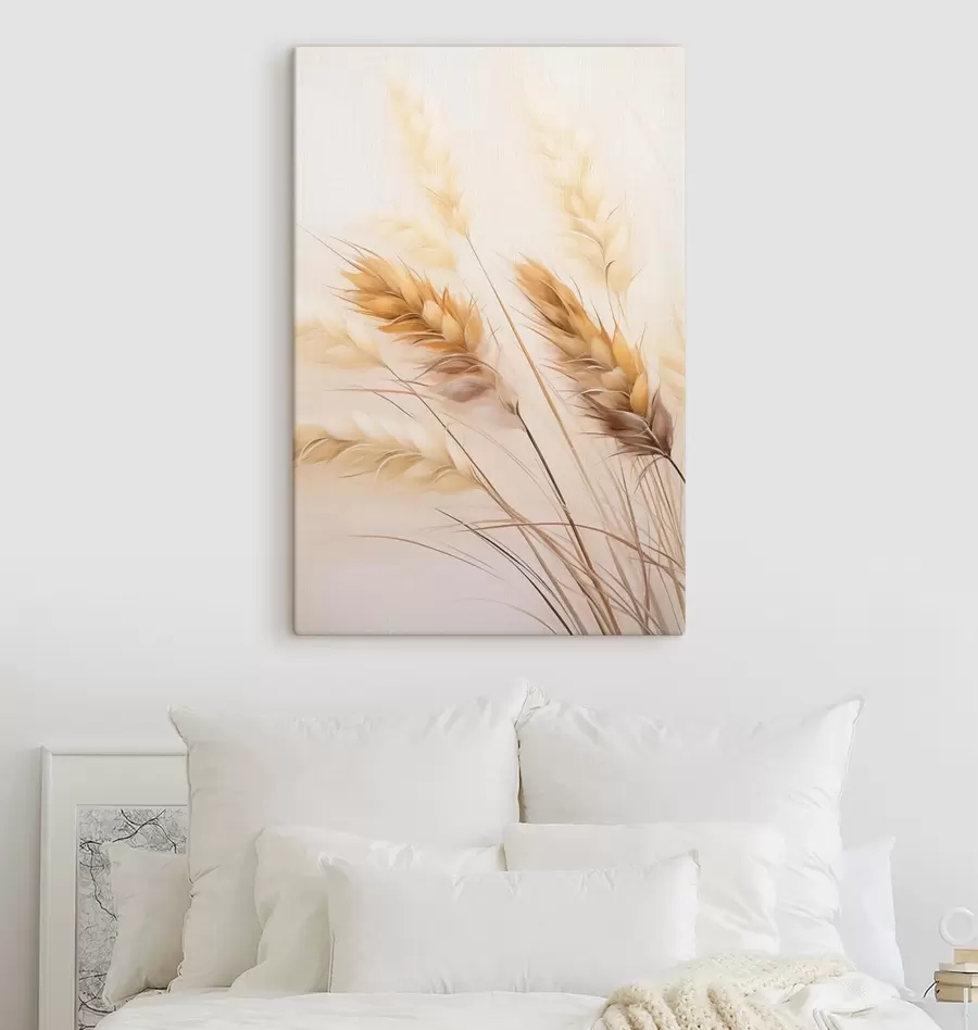 Wandbilder Getrocknete Kräuter nach skandinavischer Art s48640