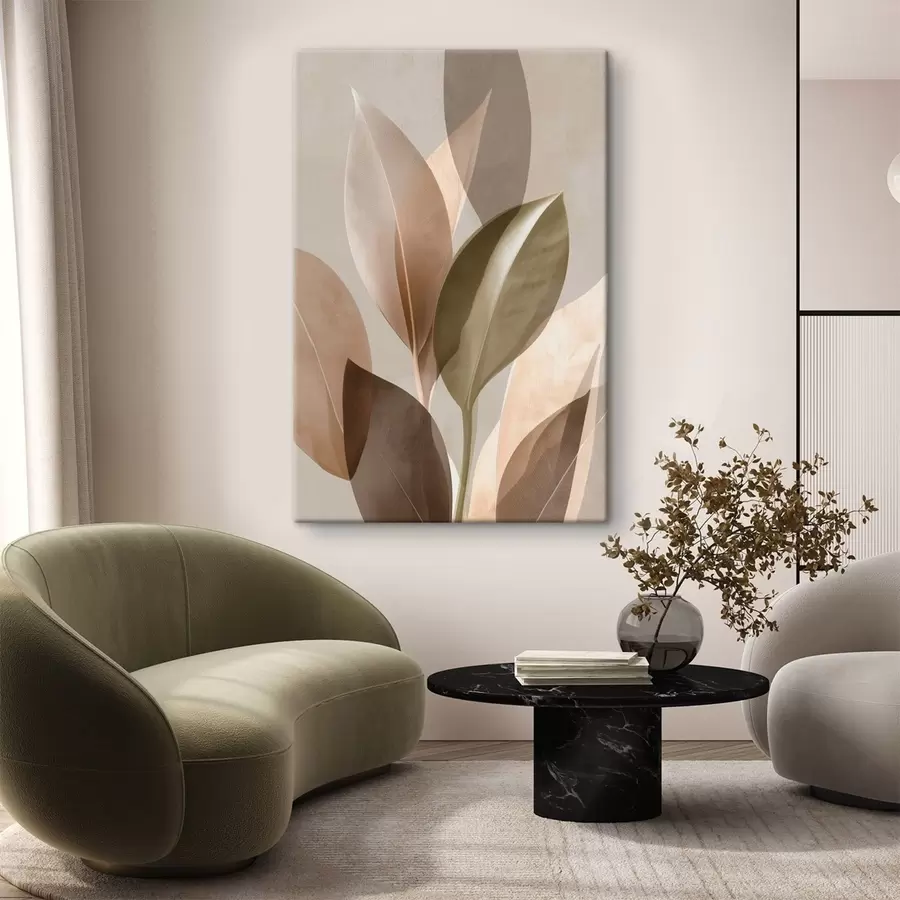 Wandbilder Abstrakte Blätter s48610