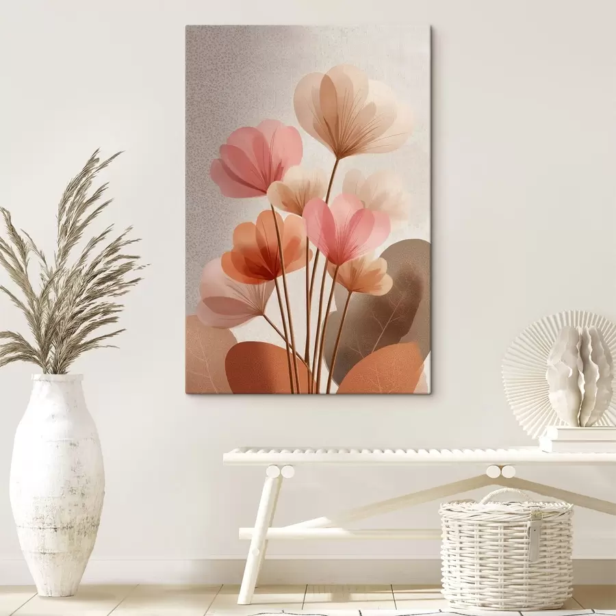 Wandbilder Boho-Blumen s48707