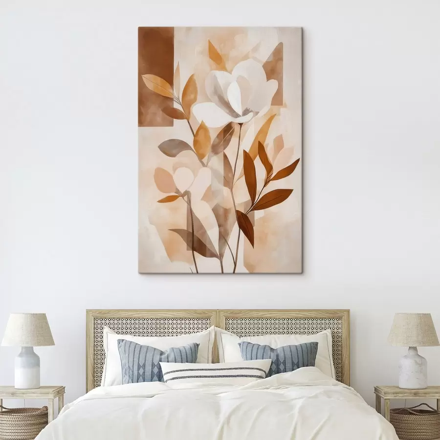 Wandbilder Boho-Blumen s48710